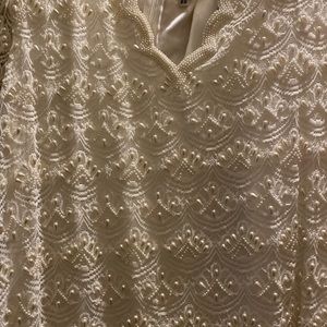 Beautiful Pearl Beaded Dress